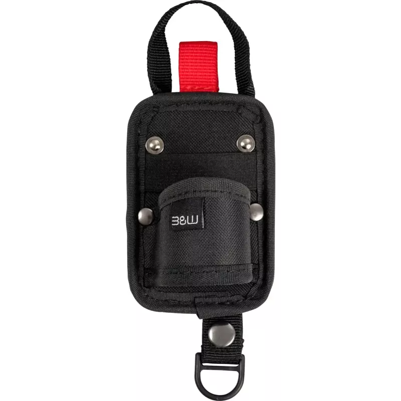Gereedschapskist b&w international TEX.223 zwart met riem en vijf modules, model 116.71
