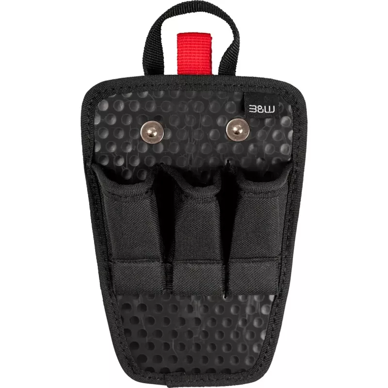 Gereedschapskist b&w international TEX.223 zwart met riem en vijf modules, model 116.71