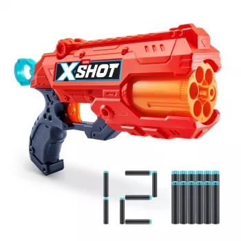 Speelgoedblaster ZURU XSHOT Excel Reflex 6 Blaster 12 darts veelkleurig