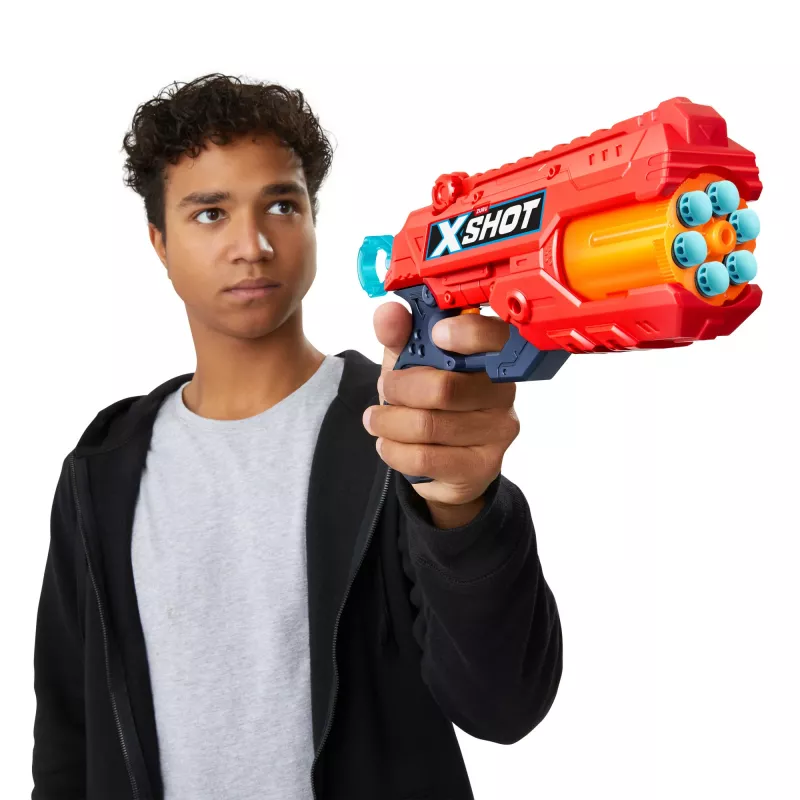 ZURU XSHOT Excel Reflex 6 dartblaster met darts