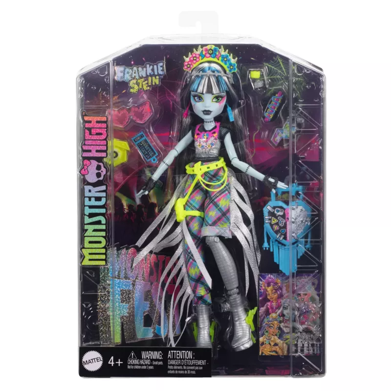 Pop MATTEL Frankie Stein Monsterfest HXH79 — Monster High verzamelmodepop