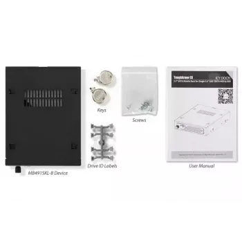 Inbouwframe Icy Dock MB491SKL-B