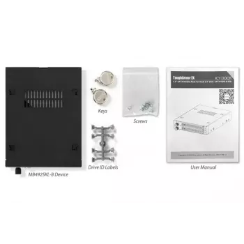Drive bay cover Icy Dock MB492SKL-B