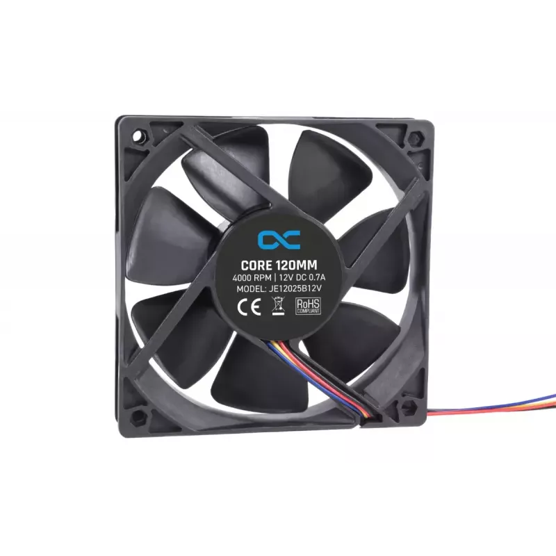 Fan Alphacool 24845 12 cm 4000 RPM zwart