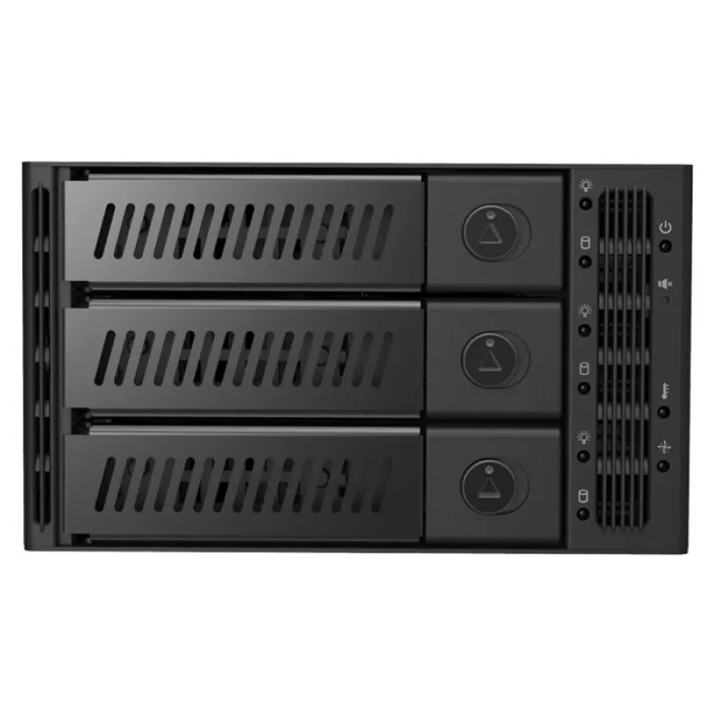 Chieftec CMR-2131SAS drive-bay-afdekking zwart