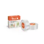 Peach PE102 etikettenrol, 14x40 mm, 180 etiketten, transparant