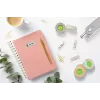 Peach PE102 etikettenrol, 14x40 mm, 180 etiketten, transparant
