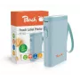 Peach PE110 labelprinter, direct thermisch, Bluetooth, ingebouwde accu, blauw