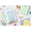 Peach PE110 labelprinter, direct thermisch, Bluetooth, ingebouwde accu, blauw