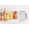 Peach PE110 labelprinter, direct thermisch, Bluetooth, ingebouwde accu, wit