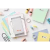 Peach PE110 labelprinter, direct thermisch, Bluetooth, ingebouwde accu, wit