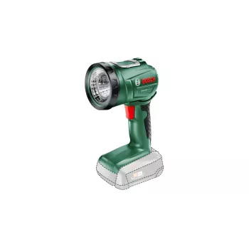Bosch UniversalLamp 18 zwart, groen LED