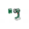 Bosch UniversalLamp 18 zwart, groen LED