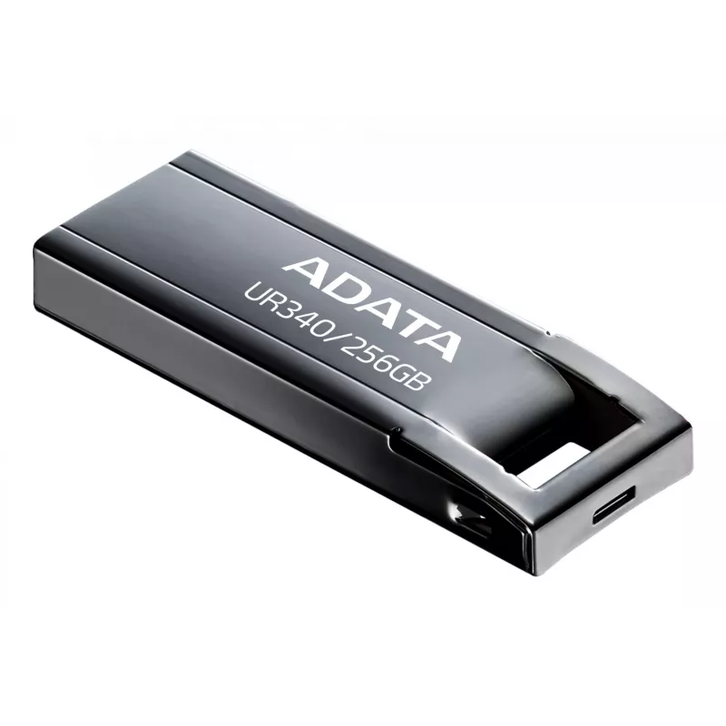 ADATA UR340 USB-stick 256 GB USB Type-A 3.2 Gen 1, leessnelheid tot 100 MB/s, zwart