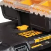 Gereedschapsopbergbox DeWALT ToughSystem 2.0 zwart transparant geel 6 vakken
