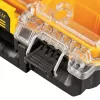 Gereedschapsopbergbox DeWALT ToughSystem 2.0 zwart transparant geel 6 vakken