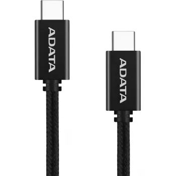 USB-C-naar-USB-C-kabel ADATA CACC-100PN-BK, USB 2.0, 1 m, zwart