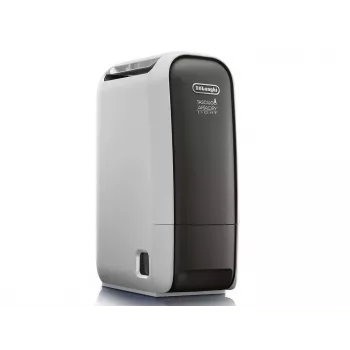 DeLonghi DNS65 luchtontvochtiger 2,8 l watertank, 34 dB, 220–240 V, 50 Hz, zwart/grijs