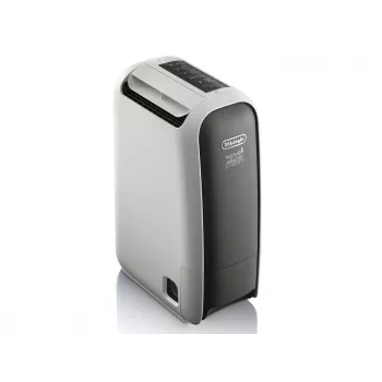 DeLonghi DNS65 luchtontvochtiger 2,8 l watertank, 34 dB, 220–240 V, 50 Hz, zwart/grijs