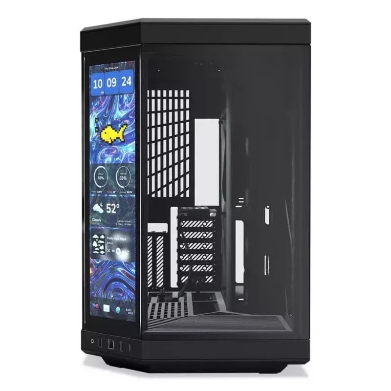 PC-behuizing HYTE Y70 Touch Infinite midi-tower zwart