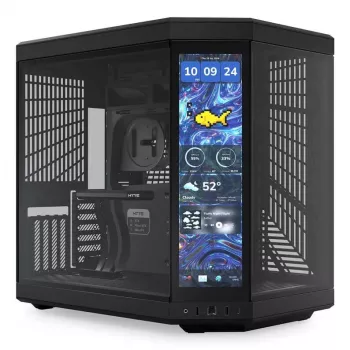 PC-behuizing HYTE Y70 Touch Infinite midi-tower zwart