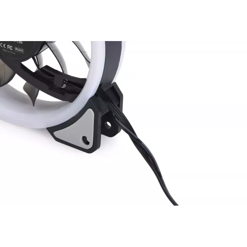 Ventilator Alphacool Eiszyklon Aurora LUX Digital RGB 12 cm transparant