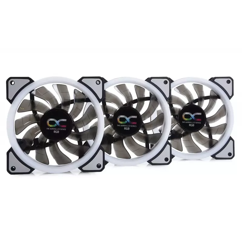 Ventilator Alphacool Eiszyklon Aurora LUX Digital RGB 12 cm transparant