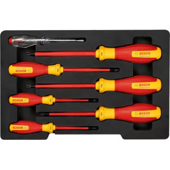 Schroevendraaierset Bosch 7-delig VDE met spanningstester 1600A02NF8