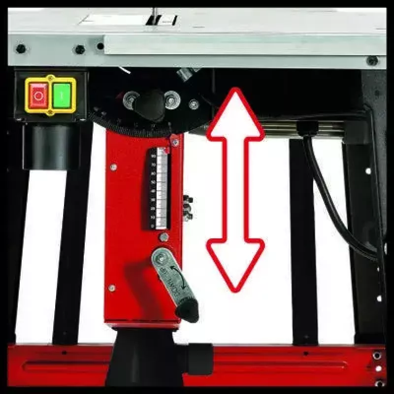 Einhell TC-TS 315 U 4340556 tafelcirkelzaag, 1800 W, 315 mm zaagblad, 85 mm zaagdiepte, 2950 tpm, rood/zwart