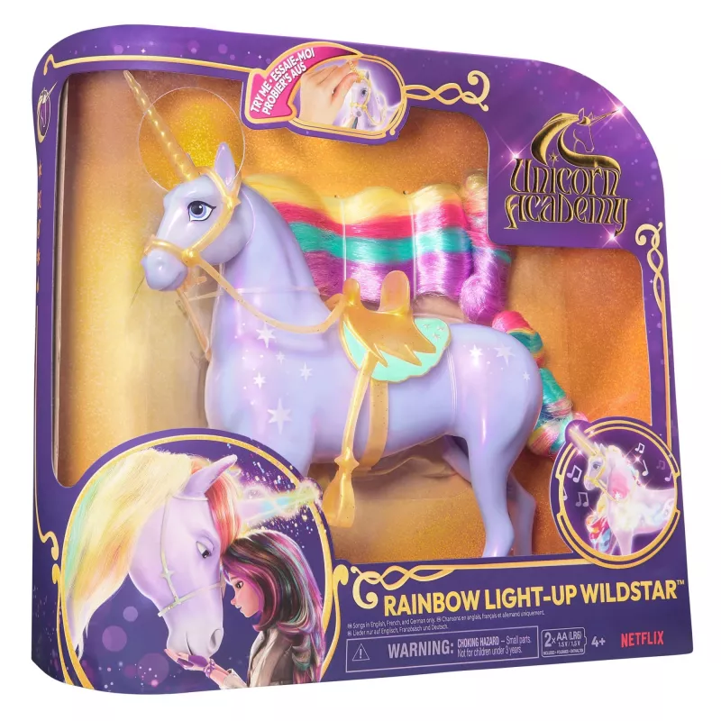 Spin Master Unicorn Academy - Licht-Magie Wildstar, speelfiguur