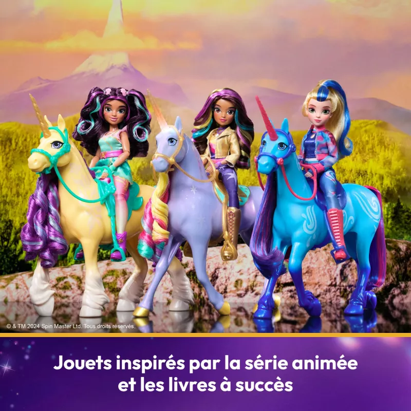Spin Master Unicorn Academy - Licht-Magie Wildstar, speelfiguur