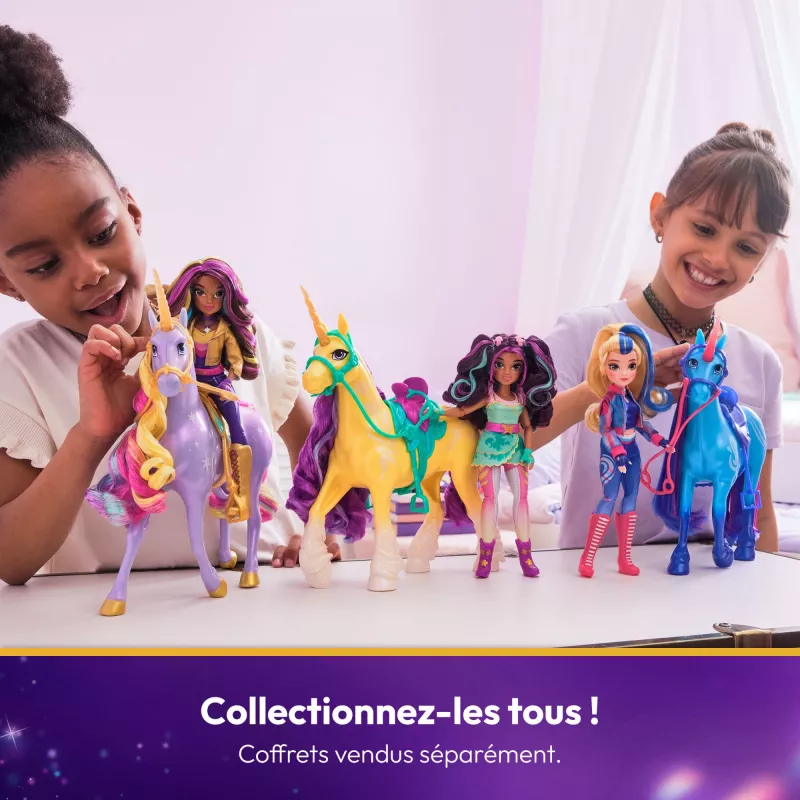 Spin Master Unicorn Academy - Licht-Magie Wildstar, speelfiguur