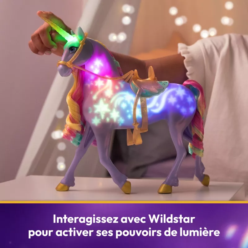 Spin Master Unicorn Academy - Licht-Magie Wildstar, speelfiguur