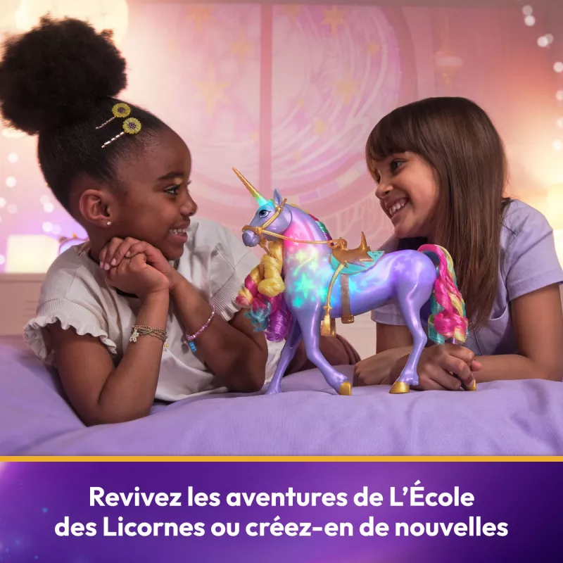 Spin Master Unicorn Academy - Licht-Magie Wildstar, speelfiguur