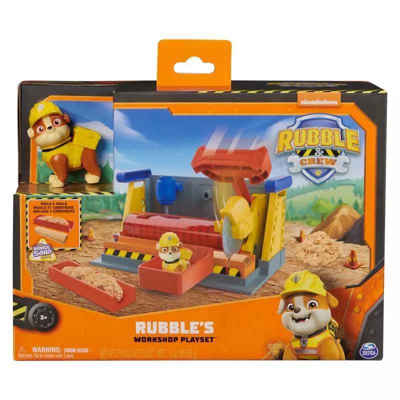 Bouwset Rubble & Crew Rubble's werkplaats veelkleurig