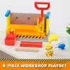 Bouwset Rubble & Crew Rubble's werkplaats veelkleurig