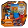 Rubble & Crew, Charger & Wheeler actiefiguren, met Kinetic Build-It Sand & 2 bouwgereedschappen, PAW Patrol speelgoed voor jongens & meisjes vanaf 3 jaar