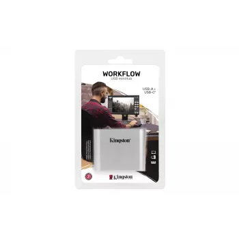 Kingston Technology USB 3.2 Gen 1 Workflow 5G USB-A en USB-C minihub