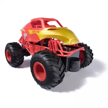Monster Jam, Marvel Iron Man RC monstertruck, schaal 1:24, speelgoed voor jongens en meisjes vanaf 3 jaar
