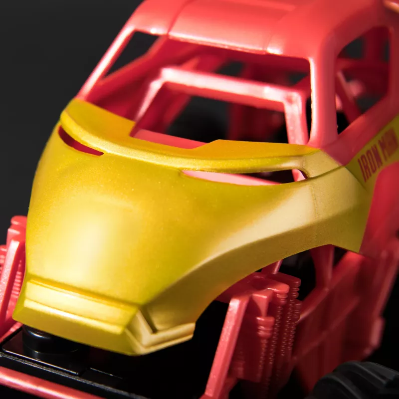 Monster Jam, Marvel Iron Man RC monstertruck, schaal 1:24, speelgoed voor jongens en meisjes vanaf 3 jaar