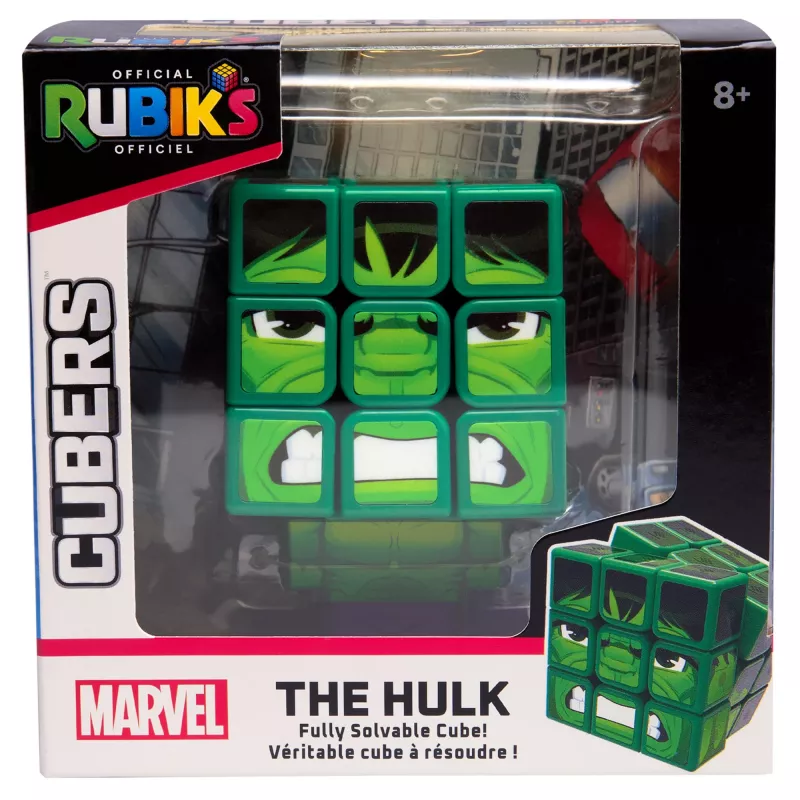 Spin Master Rubik's - Cubers 3x3 Hulk, behendigheidsspel