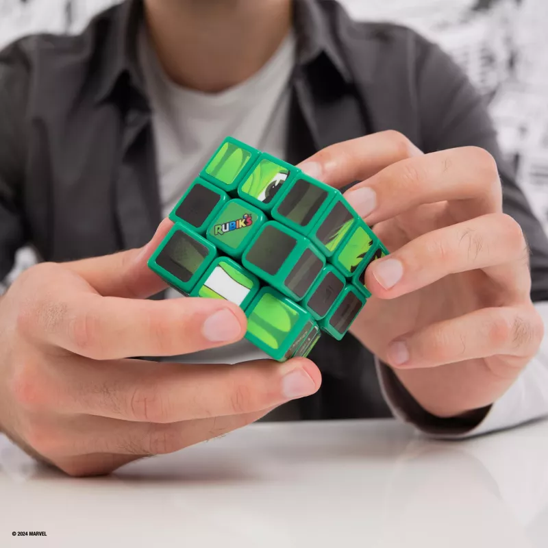 Spin Master Rubik's - Cubers 3x3 Hulk, behendigheidsspel