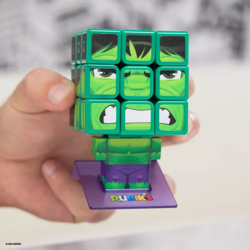 Spin Master Rubik's - Cubers 3x3 Hulk, behendigheidsspel