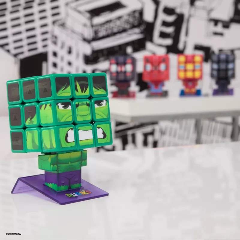 Spin Master Rubik's - Cubers 3x3 Hulk, behendigheidsspel