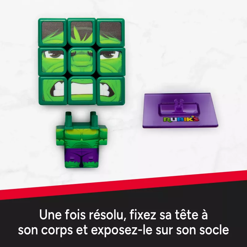 Spin Master Rubik's - Cubers 3x3 Hulk, behendigheidsspel