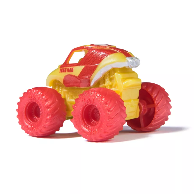 Monster Jam, Marvel Mini Monstertruck 3-pack, Zwarte Panter, Captain America, Iron Man die-cast monstertrucks, schaal 1:87, speelgoed voor jongens vanaf 3 jaar
