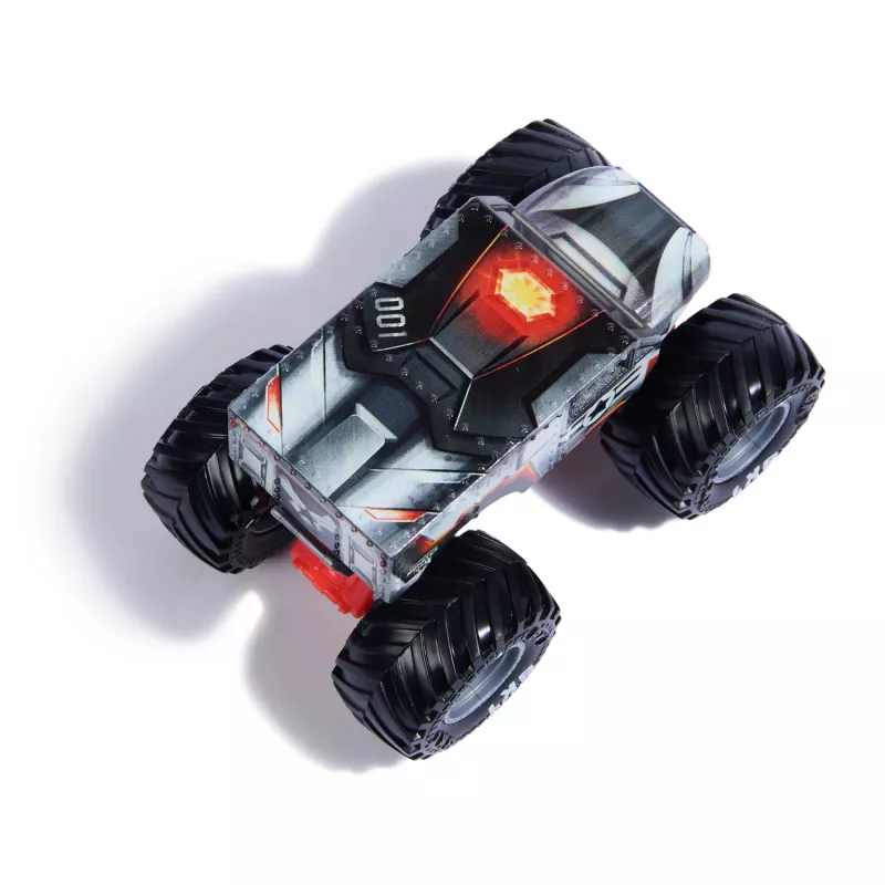 Monster Jam, Marvel Officiële Iron Man Vs. War Machine die-cast monstertrucks, schaal 1:64, speelgoed voor jongens en meisjes vanaf 3 jaar