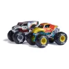 Monster Jam, Marvel Officiële Iron Man Vs. War Machine die-cast monstertrucks, schaal 1:64, speelgoed voor jongens en meisjes vanaf 3 jaar