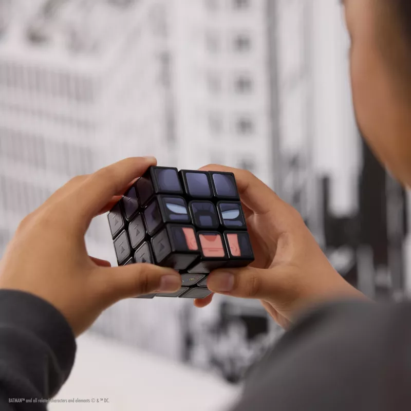 3x3 Rubik's Cube puzzel spinmaster — Batman-design