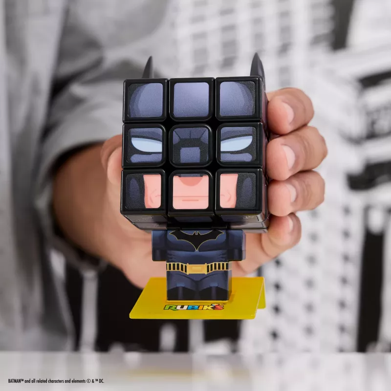 3x3 Rubik's Cube puzzel spinmaster — Batman-design